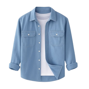 Men's Casual <b>Half</b> <b>Sleeve</b> <b>Shirt</b> 100% Polyester Poplin Turn-Down Collar Striped Anti-Wrinkle Summer Wear - Product Image 1