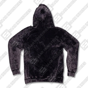 Sudadera con Capucha Negra Vintage para Hombre, Estilo Lavado Ácido, Moda Urbana, Suave y Cómoda - Product Image 2