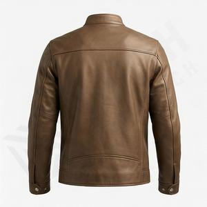 Veste de moto en cuir véritable pour homme de qualité supérieure, nouvelle arrivée, vestes de moto d'hiver, protections amovibles, personnalisables - Product Image 2