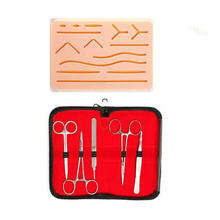 Servicio ODM personalizado, kit de herramientas de sutura fácil de usar para estudiantes de medicina, acero inoxidable, mejor calidad, precio económico, proveedor. - Product Image 4