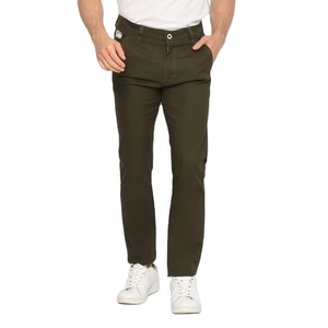 Made to measure men's trousers OEM men's pants Men's active wear chinos Custom fit <b>stretch</b> chinos - Product Image 3