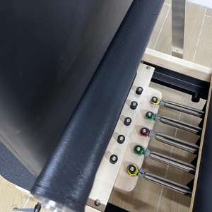 Máquina semicomercial hogar madera de arce <span class=keywords><strong>cama</strong></span> de <span class=keywords><strong>cama</strong></span> <span class=keywords><strong>plegable</strong></span> portátil reformador de Pilates <span class=keywords><strong>plegable</strong></span> - Product Image 4