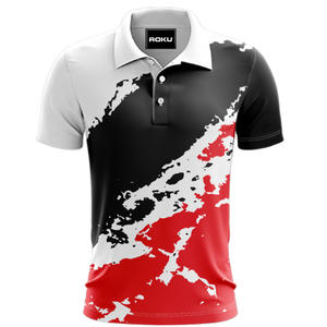 Polo personalizado sublimación camisas | OEM/ODM impresión ropa deportiva para hombres y mujeres al por mayor sublimación polos sublimación - Product Image 3