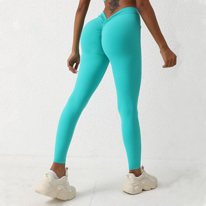 Men Full Length Solid Color Compression Leggings <b>Spandex</b> Nylon Elastic Waistband Sport <b>Pants</b> - Product Image 5