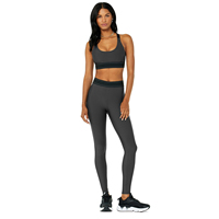 Conjunto Deportivo de Yoga para Mujer, Tallas Grandes, 2 Piezas, Sin Costuras, Tela Elástica, Ropa de Gimnasio, Entrenamiento, Fitness