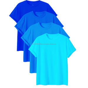 Camisetas de Poliéster y Algodón Ecológicas Personalizadas al por Mayor, 180g, para Hombre, Marca Privada OEM, Tallas Grandes, Casuales, Transpirables, con su Propio Diseño - Product Image 6