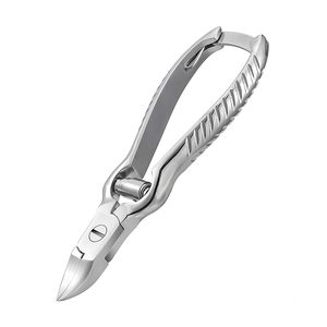 High Quality Heavy-Duty Curved Double Action Ingrown Toenail <b>Ring</b> Cutter For Baby & Adult Use Barrel Spring Finger - Product Image 3