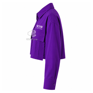 NCNW Chemisier de bureau formel pour femme, chemise de travail professionnelle à manches longues boutonnée pour les réunions d'affaires et les tenues de bureau - Product Image 3