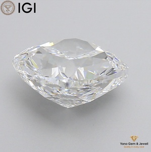 เพชร CVD ขนาด 4.51 กะรัต รับรองโดย IGI สี E ความสะอาดระดับ VS1 รูปทรงสี่เหลี่ยมคุชชั่น พร้อมสำหรับการสั่งทำเครื่องประดับ - Product Image 6