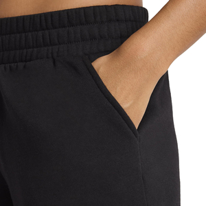 Shorts en molleton de coton de haute qualité pour femmes, taille haute, poches latérales, cordon de serrage, taille élastique, coupe décontractée, vêtements de détente, prix bas - Product Image 4
