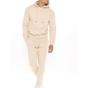 Conjunto Deportivo de Sudadera con Capucha a Rayas para Hombre, Tallas Grandes, Personalizable, con Estampado Sostenible, Diseñado para Gimnasio y Aire Libre, FORTLEO IND - Product Image 1