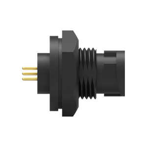 ขั้วต่อกันน้ำแบบ PCB ชนิดล็อคด้านหน้า ขนาด 5 ขา ทำจากทองเหลือง พร้อมตัวเรือนไนลอน มาตรฐาน IP67 - Product Image 6