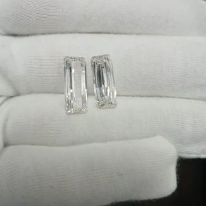 Diamante Cultivado en Laboratorio, Corte Baguette, Color DEF, Claridad VS, Certificado IGI, Piedra Suelta, Procesado con HPHT - Product Image 3