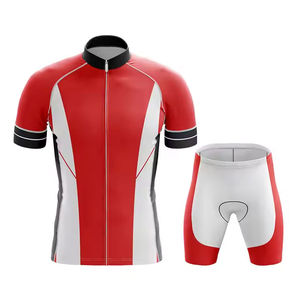 Vêtements de cyclisme personnalisés, légers, impression par sublimation, ensemble de maillots de cyclisme, uniformes de cyclisme respirants, compression pour le cyclisme - Product Image 1