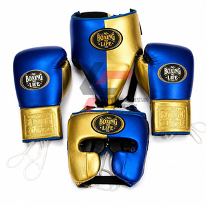 Nouvel ensemble de boxe Noo Life sur mesure, le plus vendu, en cuir de vachette véritable, kit d'entraînement et de sparring MMA Pro - Product Image 6