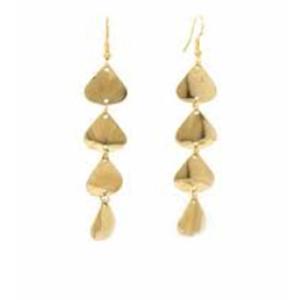 Pendientes de Latón Chapados en Oro de 18K, Estilo Bohemia, Pendientes Colgantes de Moda para Mujer, Joyería para Fiestas - Product Image 1