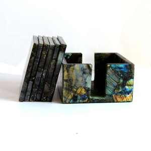 Ensemble de sous-verres en marbre pour décoration de table, nouveau design, ustensiles de cuisine, tapis à café, haute qualité, prix de gros, best-seller 2026 - Product Image 2