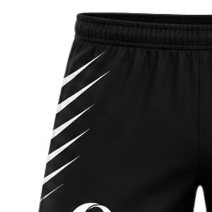 Shorts de rugby gris et noir pour hommes, légers, respirants, pour l'entraînement, les matchs et les tenues d'équipe. - Product Image 5