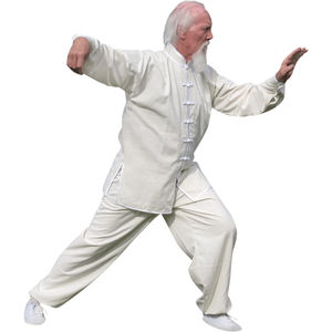 Vêtements de Tai Chi sur mesure en gros du Pakistan, 100% coton, matière respirante, fabricant d'uniformes d'arts martiaux OEM/ODM - Product Image 1