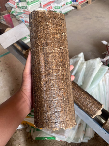 Eco Friendly Wood Sawdust Fire <b>Logs</b> Kiln Dried Long <b>Burning</b> High Heat Output <b>for</b> Fireplace BBQ Stove Custom Weight Bulk Supply - Product Image 3