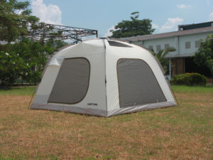 เต็นท์แคมป์ปิ้ง CAMPTOWN สำหรับ 5-6 คน แบบขยายได้ ใช้ได้ทุกฤดู มีห้องนอนหนึ่งห้องและห้องนั่งเล่นหนึ่งห้อง แบบชั้นเดียว กางเร็ว - Product Image 3