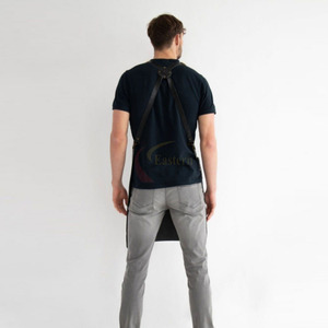 Delantal de Cuero Genuino de Diseño Personalizado al Por Mayor, Mejor Precio, Mejor Calidad - Product Image 4