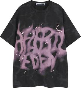 Custom Unisex 100% Cotton Mens Graphic Tee <b>Shirts</b> Oversized Baggy Loose Cotton T-<b>Shirt</b> Streetwear Casual Summer <b>Y2k</b> <b>Shirt</b> - Product Image 4