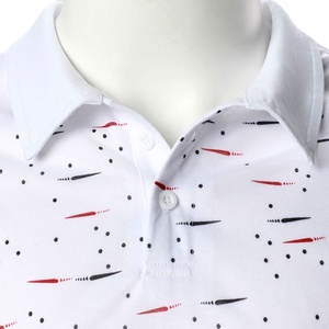 Polo de haute qualité fabriqué en usine, design tendance, logo personnalisé, couleur unie, respirant, en vente. - Product Image 5
