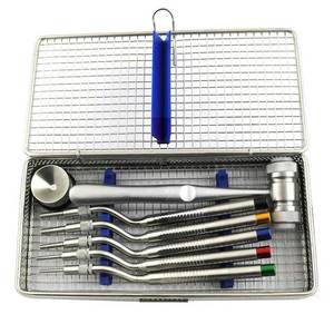 Kit de Osteótomos para Levantamiento de Seno en Implantes Dentales Ortopédicos, Martillo Separador de Huesos, Instrumentos Quirúrgicos, Set Profesional en Caja de Acero - Product Image 5