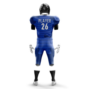 Conjunto de Uniforme de Fútbol Americano Personalizado para Jóvenes, Talla Grande, Transpirable, Antibacteriano, de Secado Rápido, que Absorbe la Humedad, 100% Poliéster - Product Image 2
