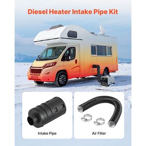 Diesel <b>Heater</b> 0.98 Inch Intake <b>Pipe</b> Kit Bendable Stretchable Car Air Parking <b>Heater</b> Ducting Hose Tube Car Air Intake - Product Image 2