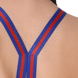 เสื้อชั้นในกีฬาไร้ตะเข็บสำหรับผู้หญิง พิมพ์โลโก้ตามสั่ง OEM/ODM รองรับทรงได้ดี ไซส์พลัส ผลิตจากผ้าสแปนเด็กซ์/โพลีเอสเตอร์ สายรัดแบบไม่ปรับได้ เหมาะสำหรับโยคะ - Product Image 4