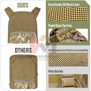 Chaleco Táctico Resistente, Diseño Multibolsillos, Ajuste Ergonómico, Material Transpirable, Chaleco Protector Duradero para Uso Prolongado - Product Image 5