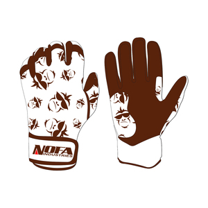 Custom Baseball Batting Gloves Soft Leather Palm Non-Slip Professional Left-Handed <b>Hook</b> Loop Closure Wrist Support Custom Colors - Product Image 5