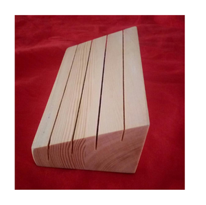 Wood Business <b>Card</b> Display Stand Best Selling Sale Home Decor Custom Wood <b>Table</b> Number Stands Customized Sale - Product Image 3