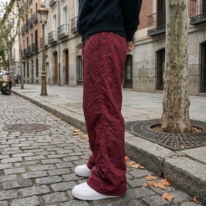 Nylon <b>Baggy</b> <b>Trouser</b> Lightweight Everyday Apparel Designed With Soft Durable Fabric For Comfortable Wear During All Seasons - Product Image 5