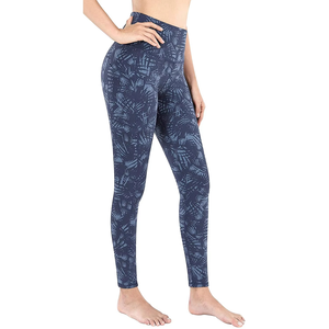 Buy Now Women High Waist Printed Workout <b>Leggings</b> Yoga Gym Fitness Stretch Slim Fit Pants - Product Image 5