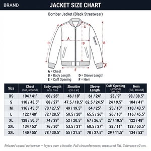 Blouson bomber streetwear noir minimaliste personnalisé, 100% nylon ripstop 120GSM, résistant à l'eau, léger, fermeture éclair sur le devant, unisexe - Product Image 6