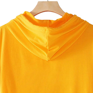Sudaderas con Capucha de Manga Corta OEM ODM, Sudadera con Capucha de Algodón con Logotipo Personalizado, Sudadera Ligera Informal para Hombre y Mujer, Suministro al por Mayor - Product Image 6