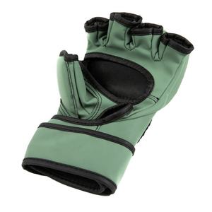 Gants de MMA sur mesure de haute qualité en cuir synthétique, gants d'entraînement professionnels à demi-doigts pour la lutte - Product Image 6