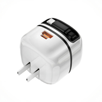 Chargeur rétractable 65W 45W GaN PD USB C double port, adaptateur mural pliable pour ordinateur portable, téléphone portable, prise OEM EU US disponible