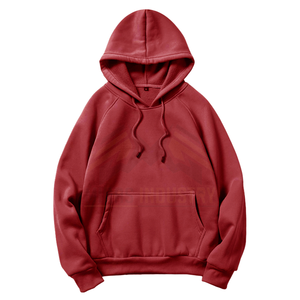 เสื้อฮู้ดดี้ผ้าฟลีซสีเทา ยูนิเซ็กซ์ 100% ผ้าฝ้าย ไม่หด ไม่ยับ แขนเสื้อแบบปกติ มีกระเป๋าจิงโจ้ - Product Image 5