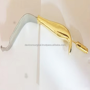 LEVASSEUR MERRILL RETRACTOR EXTRAORAL SIG.25.5CM/FO,9.5MM/16MM, LAME CONCAVE ENTIÈREMENT COUDE TIP - Product Image 2