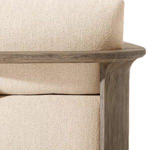 Sillón de Exterior Moderno y Lujoso de Teca Sólida con Asiento Profundo, Resistente a la Intemperie, para Patio, Jardín, Resort, Villa, Hotel, Muebles Comerciales - Product Image 5