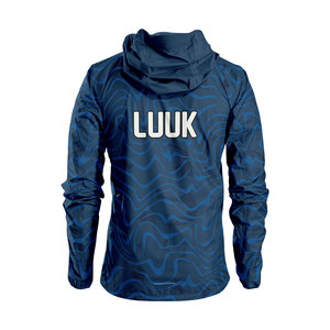 Chaqueta Cortavientos con Capucha para Hombre, Personalizada, Ecológica, de Alta Calidad, para Primavera, Estilo Urbano, Cierre de Cremallera, 100% Nailon, Impermeable - Product Image 3