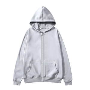 <b>Blank</b> 500gsm Premium Fleece Streetwear Men's Hoodie Custom Loose Fit Heavyweight Pullover Men's Hoodie - Product Image 2