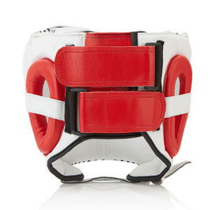Best Price Good Quality Cowhide Leather MMA Boxing <b>Head</b> Guard Custom Logo & Color Eco-Friendly OEM Service <b>Head</b> Guard - Product Image 4