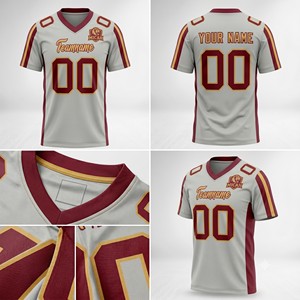 Jersey de Fútbol Americano para Hombre 2025, Talla Grande, Diseño Bordado y Cosido - Product Image 6