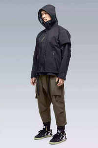 Waterproof <b>Techwear</b> <b>Jacket</b> Men's Tactical Windbreaker Functional Streetwear Cyberpunk Ninja Cargo <b>Jacket</b> with Multi-Pockets - Product Image 4