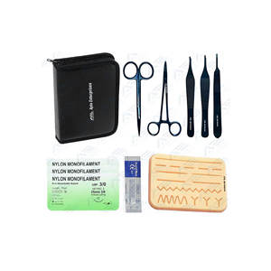 Kit de suture réutilisable pour tampons de suture Instrument médical Vente en gros Outils de pratique de suture chirurgicale complète - Product Image 1